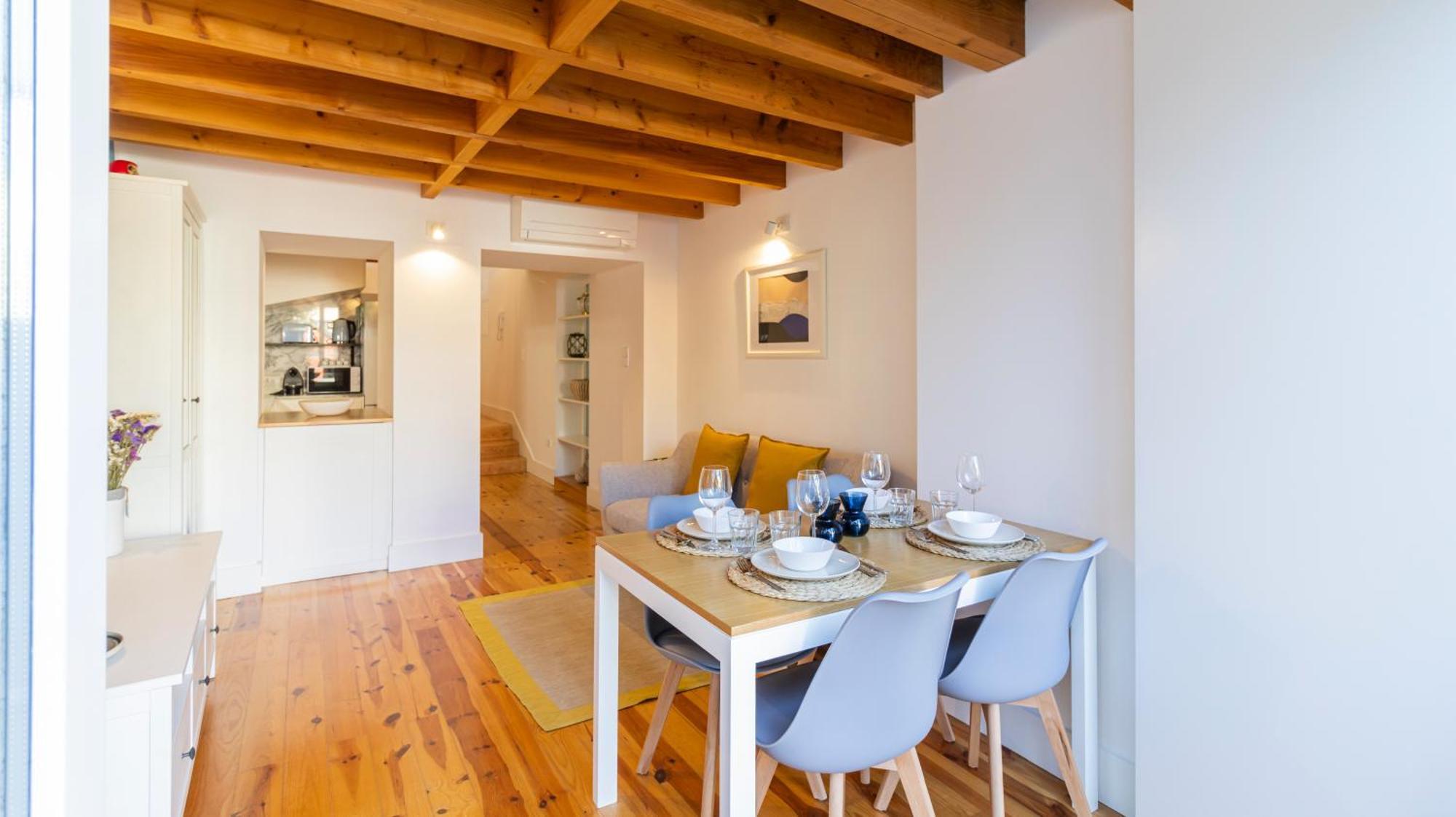 City Center Duplex W Patio By Lovelystay Porto Zewnętrze zdjęcie